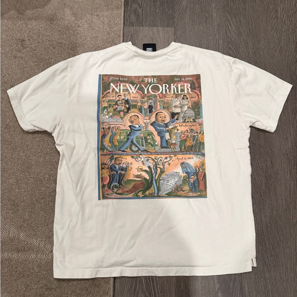Kith x New Yorker x MLK t shirt
